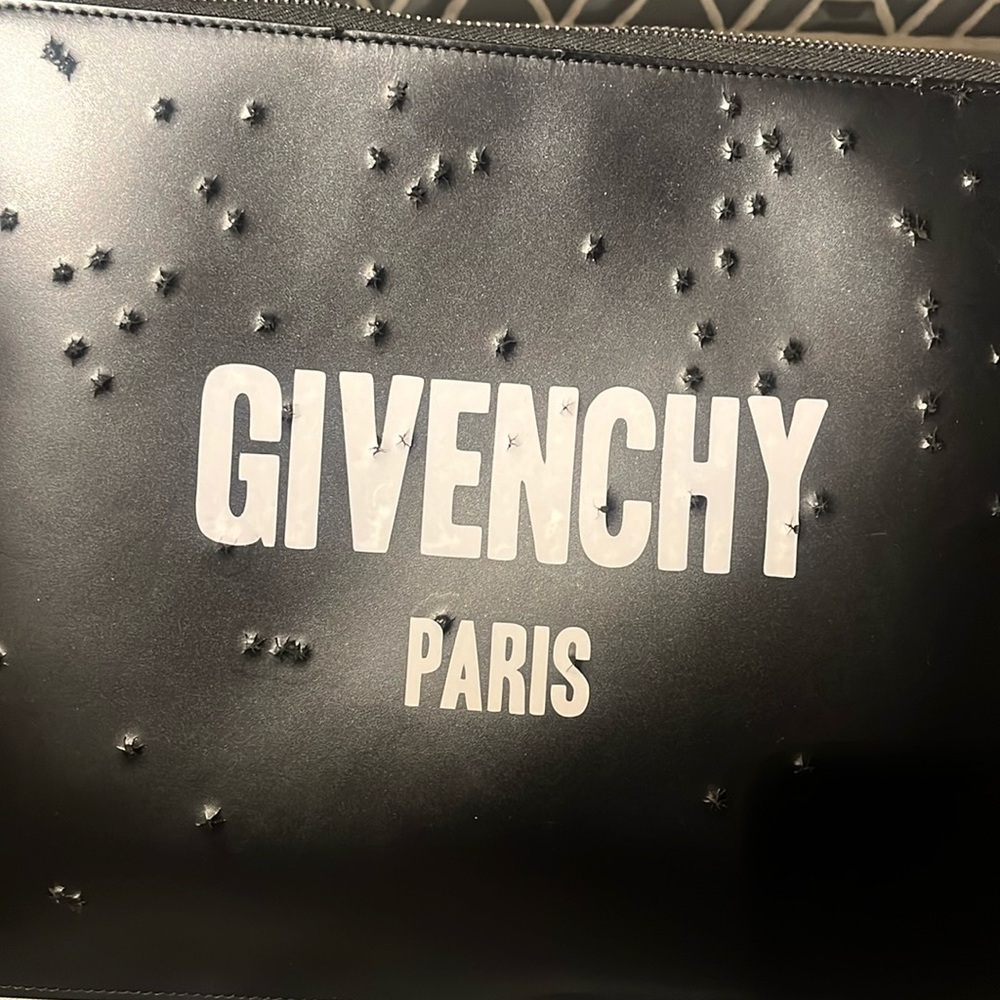 Leather clutch